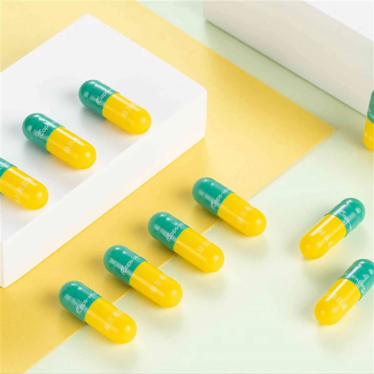 Healsee Blue Tio2 Free HPMC Vegetable Capsules Without Titanium Dioxide